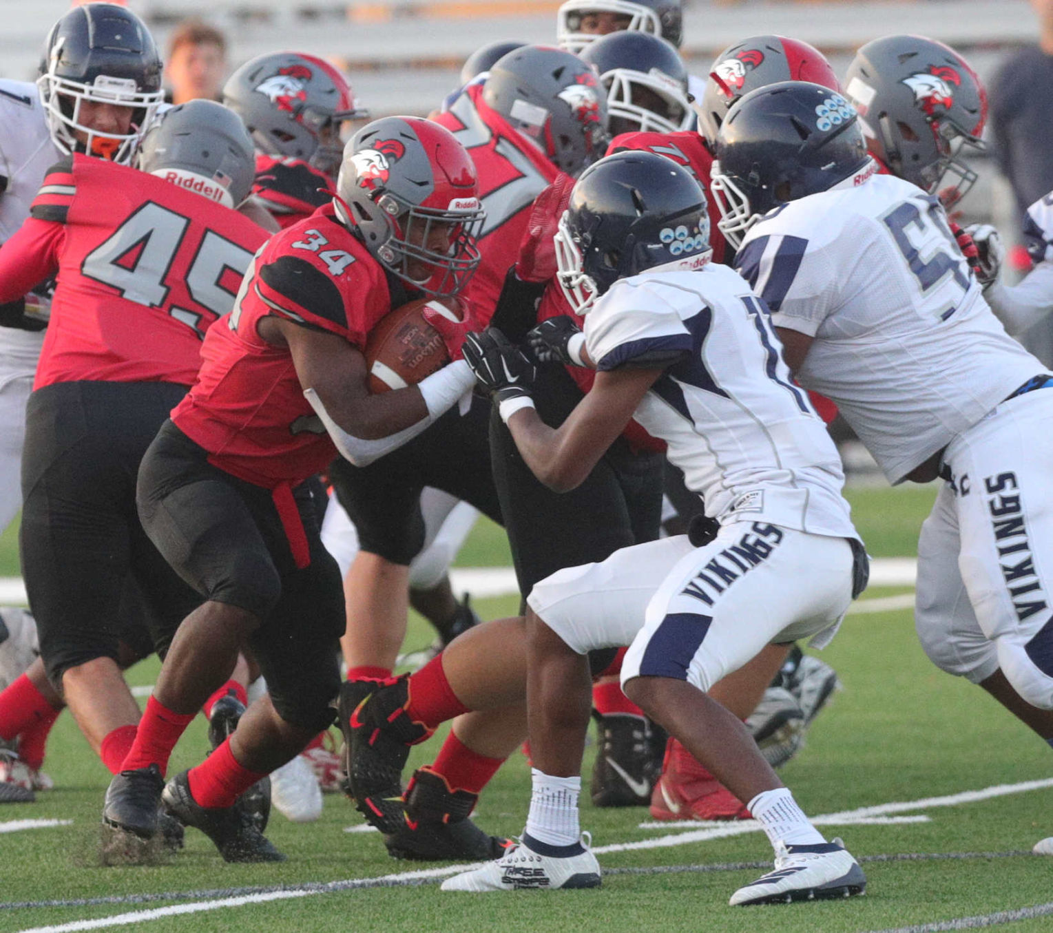 Vineland vs Atlantic City football game